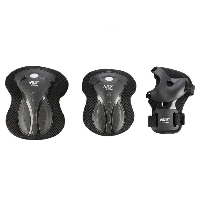 Black Size M Protective Gear Set