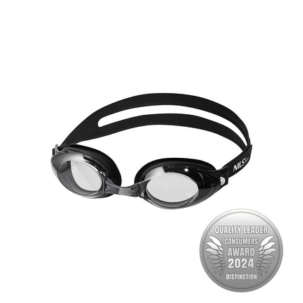 Black Swimming Goggles, Anti-Fog, UV Protection