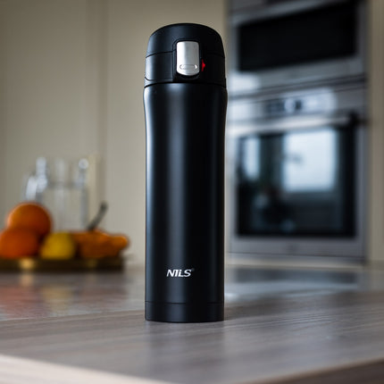 Black Thermal Cup, 10 oz, Insulated
