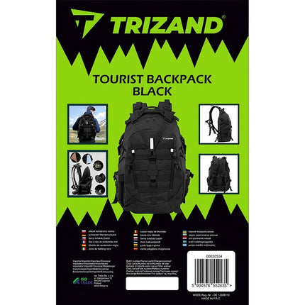 Black Trizand 20534 military/tourist backpack