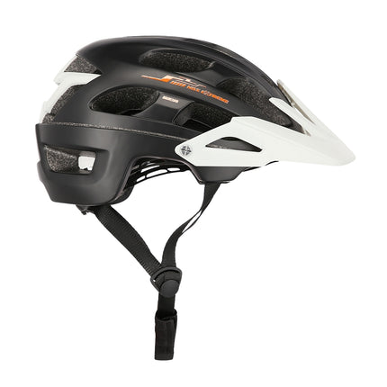 Black-White Size M (53-58 cm) Cycling Helmet