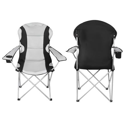 Black and gray fishing chair 23674