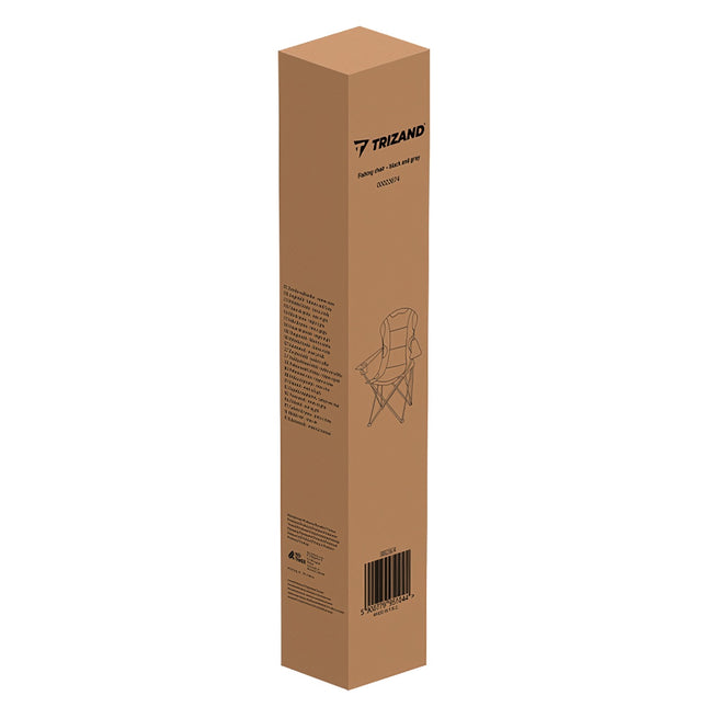 Black and gray fishing chair 23674