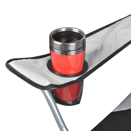 Black and gray fishing chair 23674