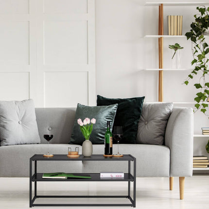 Black coffee table