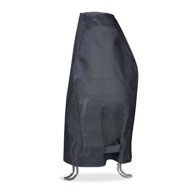 Black cover for terrace stove 90 cm