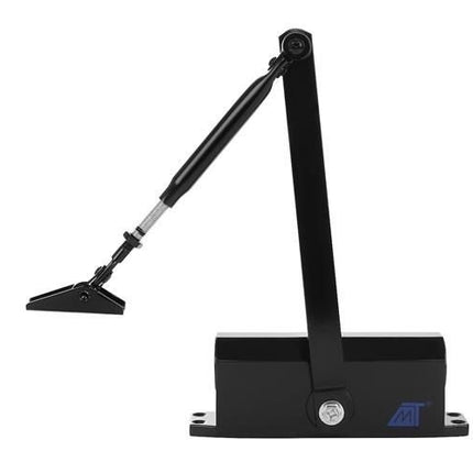 Black door closer 40-60 kg