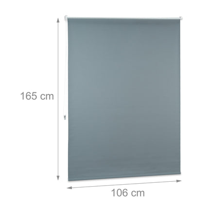Blackout curtain gray 60 to 120 wide