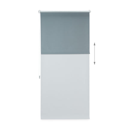 Blackout curtain gray 60 to 120 wide