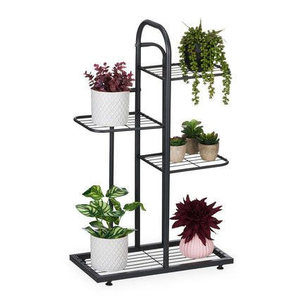 Black plant stand 4 shelves