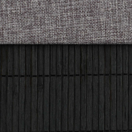 Black stool with storage space