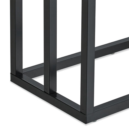 Black towel rail 3 rails