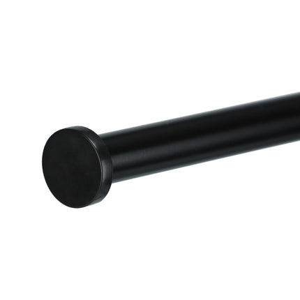 Black towel stand with 3 rails
