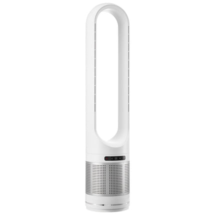 Bladeless Tower Fan With HEPA Filter, Remote, 80 Oscillation