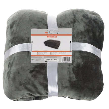 Blanket 1.6x2m - gray Ruhhy 22695