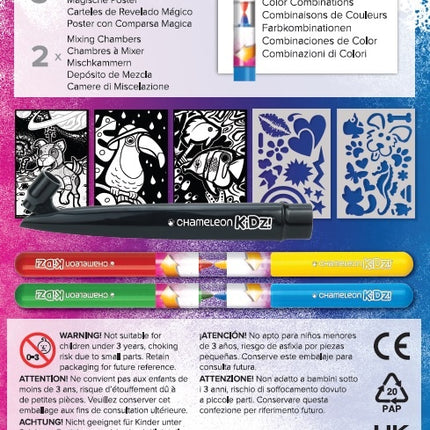 Blendy Pens Stationery Set Markers Starter 4
