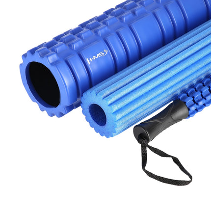Blue 3-in-1 Foam Roller Set