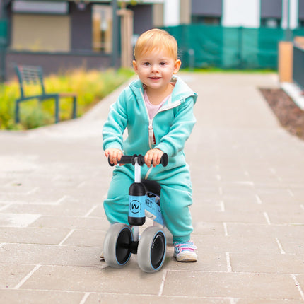Blue Balance Bike for Kids, Lightweight, Adjustable