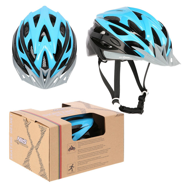 Blue-Black Helmet, Size M (53-60cm)