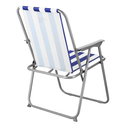 Blue Folding Camping Chair, Lightweight, Portable