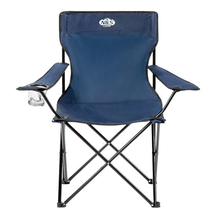 Blue Folding Camping Chair, Lightweight, Portable