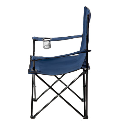Blue Folding Camping Chair, Lightweight, Portable