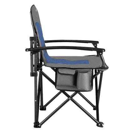 Blue Folding Camping Chair, Lightweight, Portable