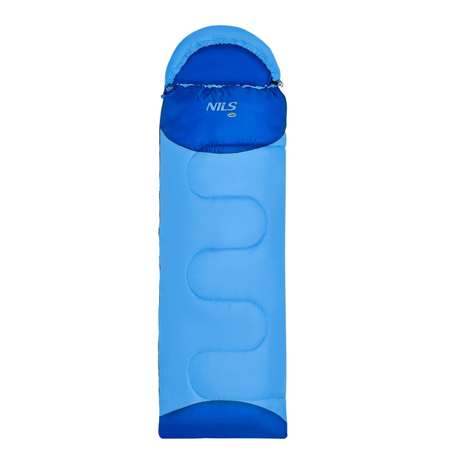 Blauwe Junior Slaapzak, Lichtgewicht, Compact
