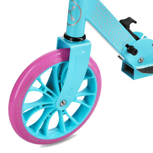 Hulajnoga Blue Kick Scooter - regulowana wysokość, składana konstrukcja