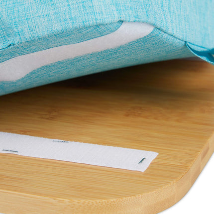 Blue Lapdesk with bamboo tray