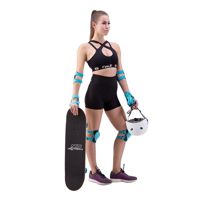 Blue Protective Gear Set, Size S