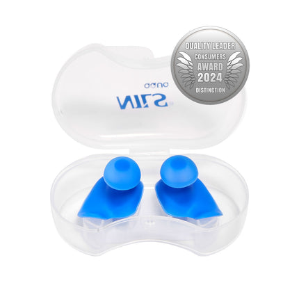 Blue Silicone Ear Plugs for Swimming