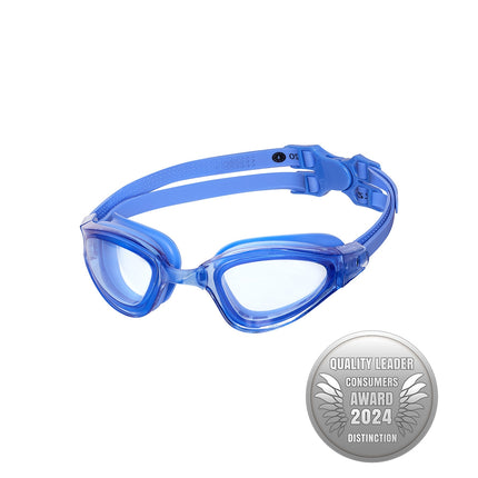 Blue Swimming Goggles, Anti-Fog, UV Protection