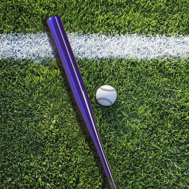 Niebieski aluminiowy kij baseballowy