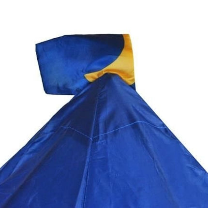 Blue children's tent