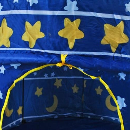 Blue children's tent