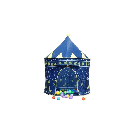 Blue children's tent