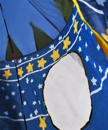 Blue children's tent