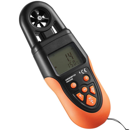 Bluetooth Handheld Anemometer – Wind Speed and Temp Meter