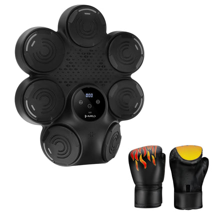 Bluetooth Music Boxing Machine with Gloves – 9 Programs