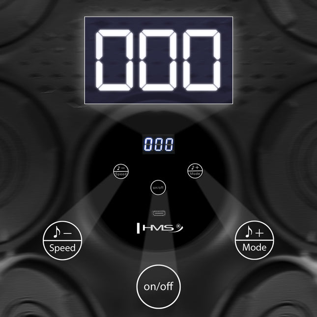 Bluetooth muziekboksmachine met handschoenen - 9 programma's