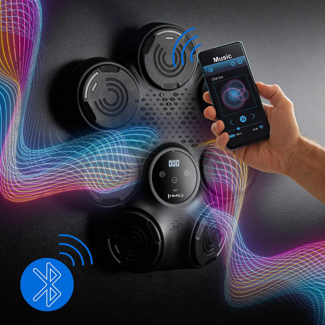 Bluetooth muziekboksmachine met handschoenen - 9 programma's