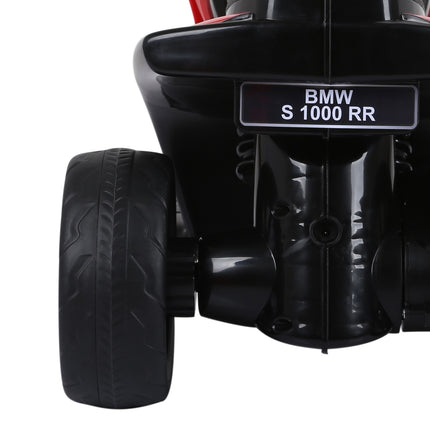 Electric tricycle motorcycle for children - red, steel, 66x37x44 cm