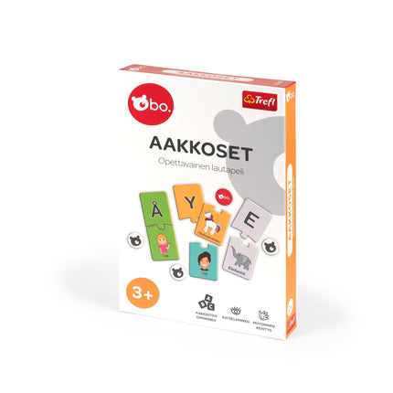 Bo. Educational Board Game "Alphabet" (In Finnish Lang.)