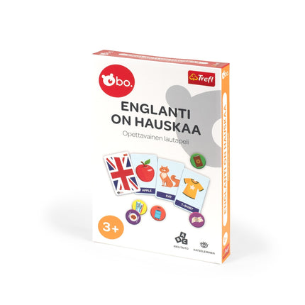 Bo. Educational Board Game "English Is Fun" (In Finnish Lang.)