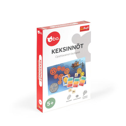 Bo. Educational Board Game "Inventions" (In Finnish Lang.)