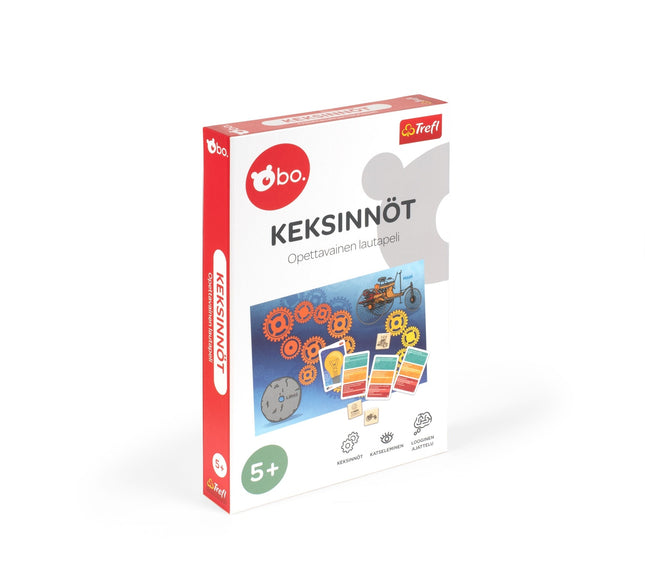 Bo. Educational Board Game "Inventions" (In Finnish Lang.)