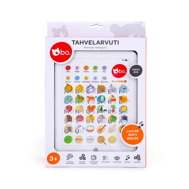 Bo. Educatieve tablet, in het Ests