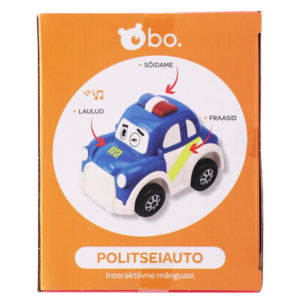 Bo. Interactive Police Car (In Estonian Lang.)