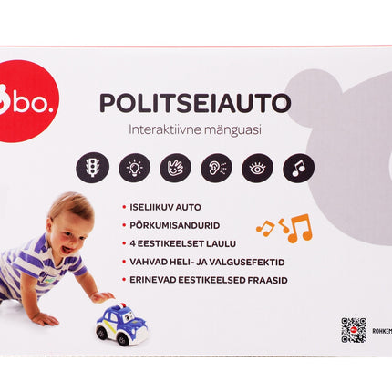 Bo. Interactive Police Car (In Estonian Lang.)